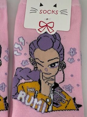 Kpop Demon Hunter / Huntrix 2 pack of socks - Rumi